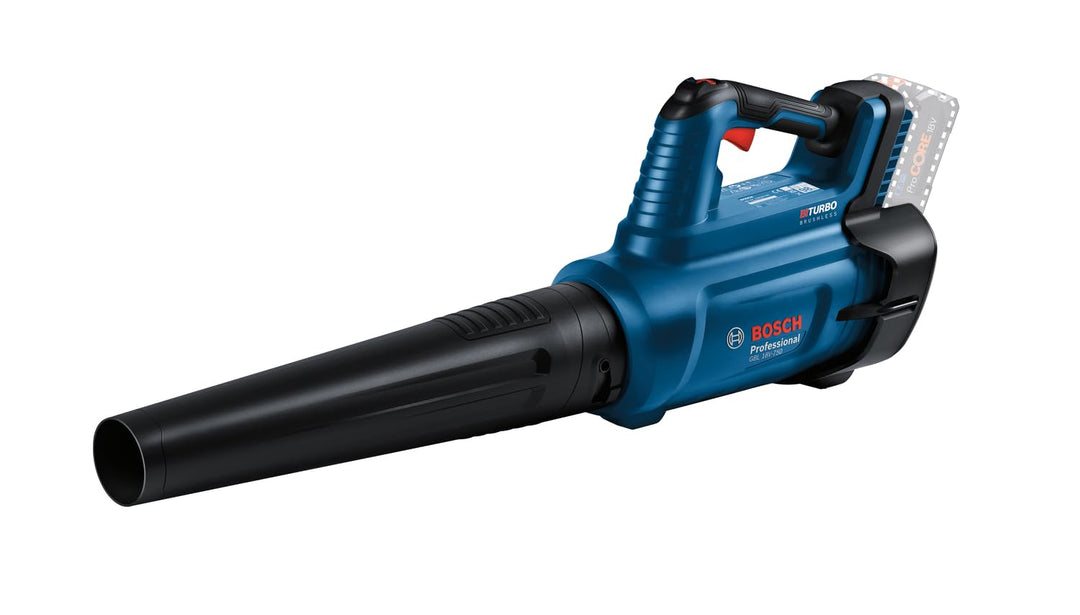 Bosch Professional BITURBO Akku-Gebläse GBL 18V-750 (Volumenstrom von 780 m³/h, Luftgeschwindigkeit