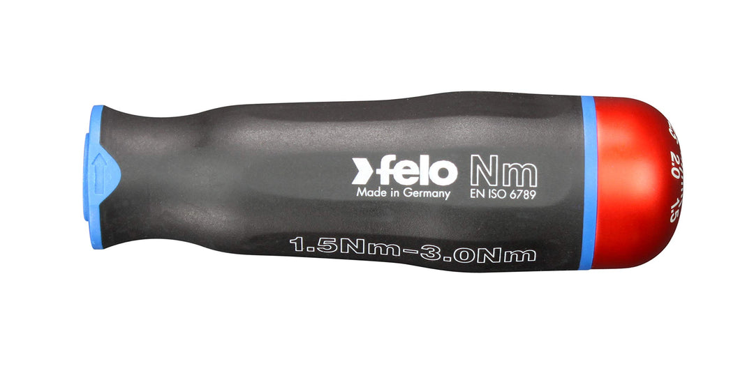 Felo Drehmoment-Schraubendreher Griff, 1,5-3,0 Nm 13.3-26.6 lb/4.13", 13.3-26.6 lb/4.13"