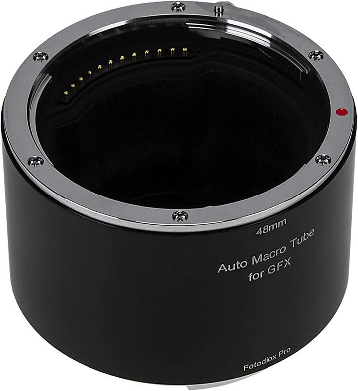 Fotodiox Pro 48mm Automatic Macro Extension Tube Compatible with Fujifilm GFX G-Mount Cameras Auto E