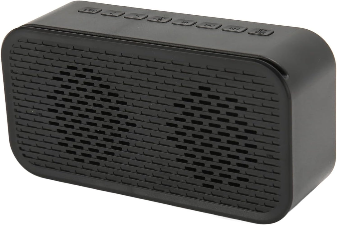 Bluetooth Lautsprecher mit Digitalem Wecker, Multifunktionaler Spiegel Wecker Lautsprecher mit UKW R