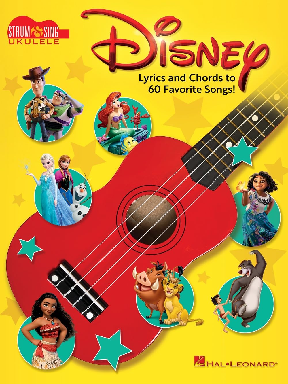 Disney - Strum & Sing Ukulele.: Lyrics and Chords to 60 Favorite Songs!, Taschenbuch
