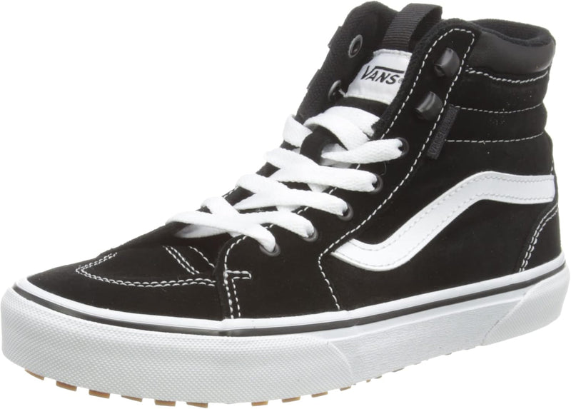 Vans Unisex Kinder Filmore Hi Vansguard Sneaker 33 EU Suede Black White, 33 EU Suede Black White