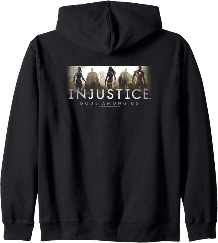 Injustice: Gods Among Us Logo Kapuzenjacke