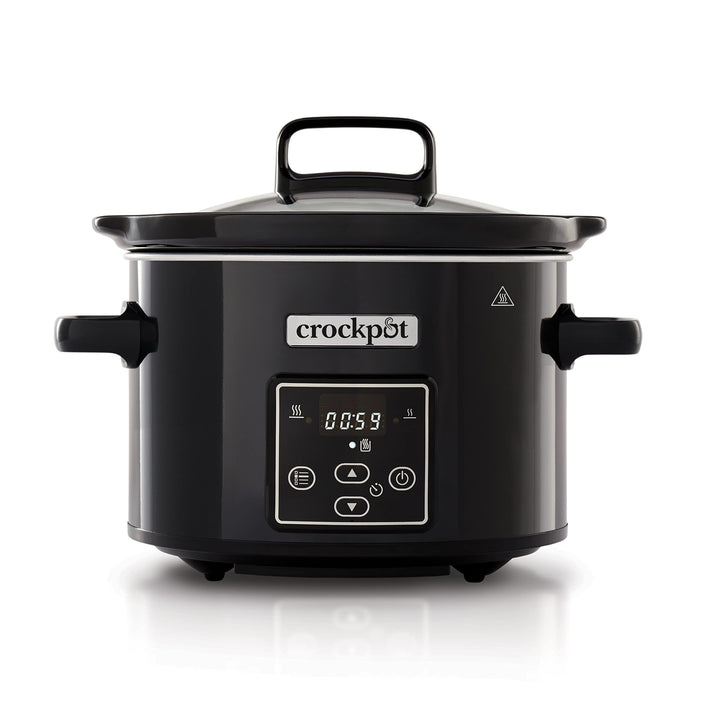 Crockpot Digital-Schongarer Slow Cooker | einstellbare Garzeit | Warmhaltefunktion | 2,4 Liter (1-2