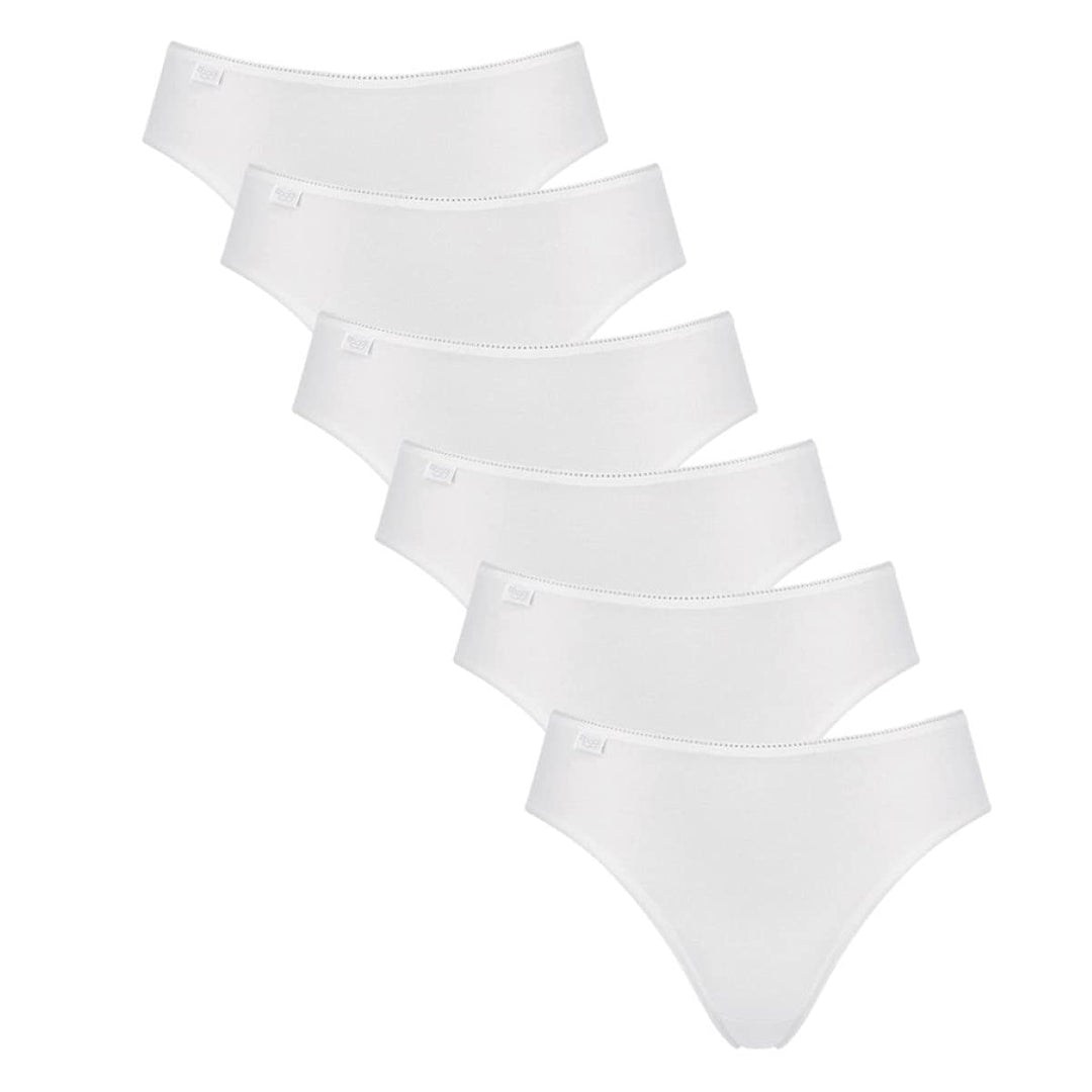 Sloggi Damen Slip (3er Pack) 46 6 X Weiss, 46 6 X Weiss