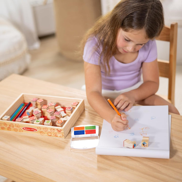 Melissa &amp; Doug Lieblingssachenstempelset | Kunsthandwerk | Stempelset | 3+ | Geschenk für Jungen ode