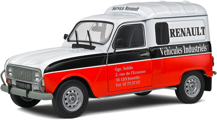 Solido 1:18 Renault R4F4 rot