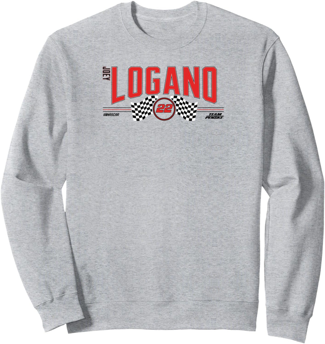 NASCAR - Joey Logano - Racing Flags Sweatshirt
