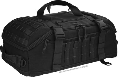 Maxpedition Reisetasche Fliegerduffel Adventure, 37 l 61 in Schwarz, 61 in Schwarz