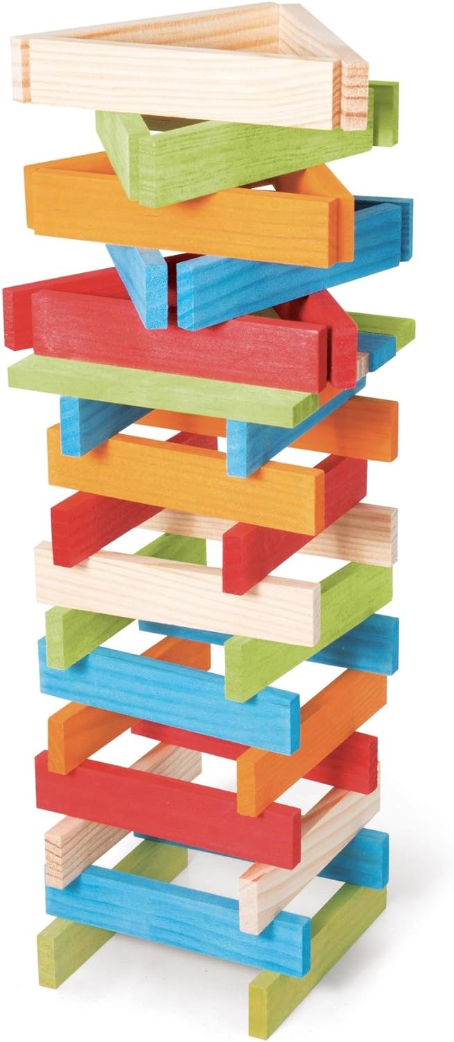 JeuJura 8336 Spiel, BAU- – blöcke Color – 100-teilig Einheitsgrösse, Einheitsgrösse