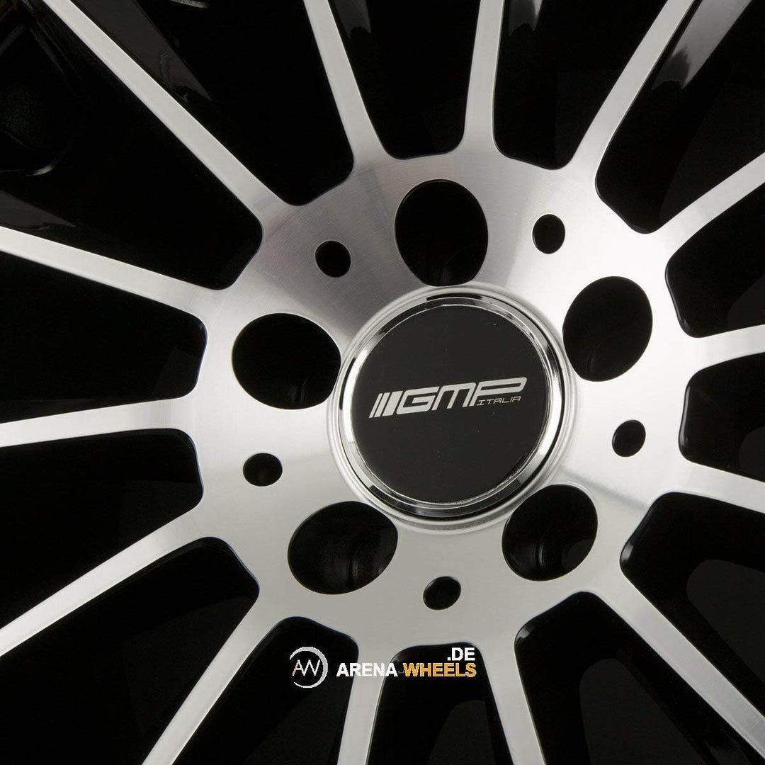 GMP Italia STELLAR 8,5x20 LK 5x112 Black polished Audi,Mercedes
