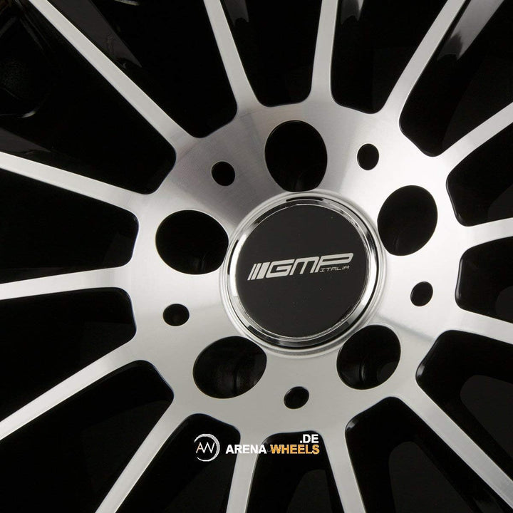 GMP Italia STELLAR 8,5x20 LK 5x112 Black polished Audi,Mercedes