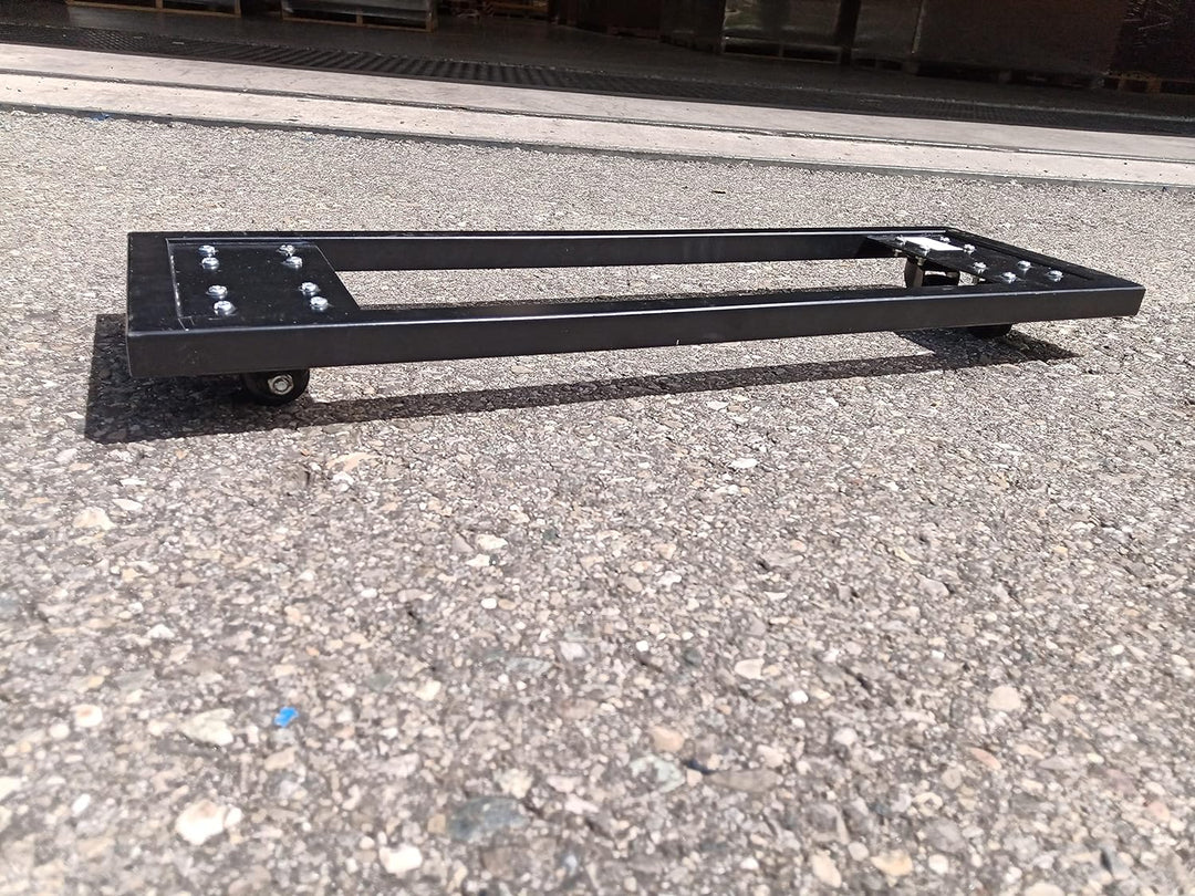 Casaflora ultrastarke Pflanzenroller für Pflanztröge, schwarz 72x22x7 cm -passend für Kübel von east