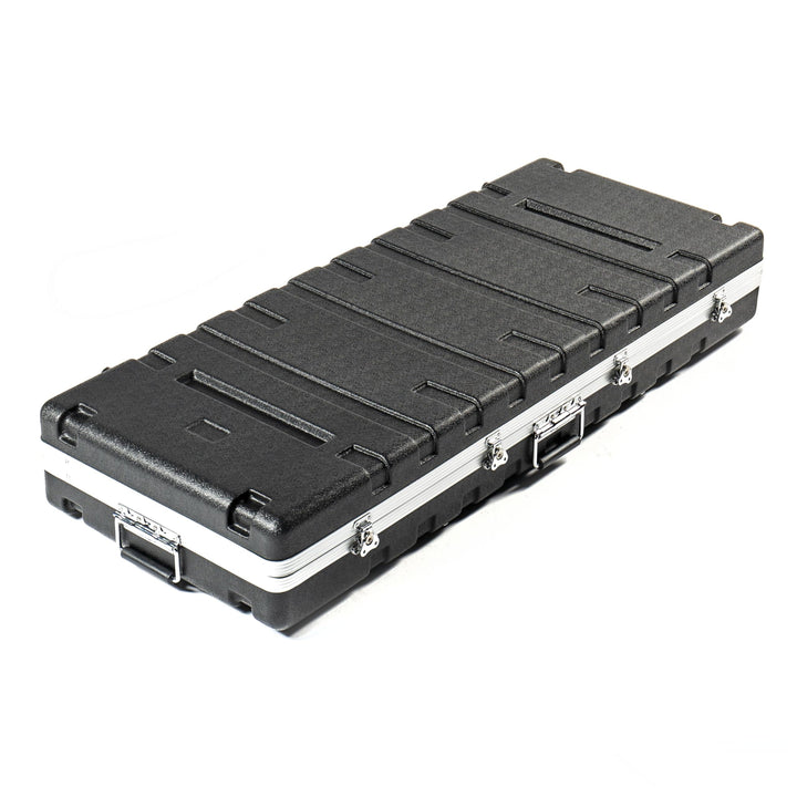 Music Store ABS Keyboard Case 61, Universal Keyboard Flightcase, Schwarz, 7.8 kg, mit Schnappverschl