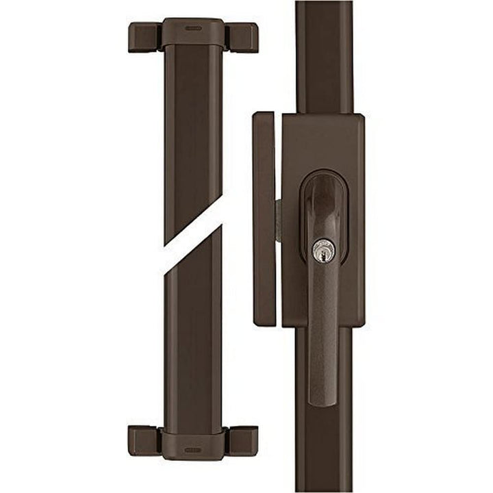 ABUS Fenster-Zusatzsicherung FOS650 AL0145 - Stangenschloss mit Druckzylinder, gleichschliessend - A