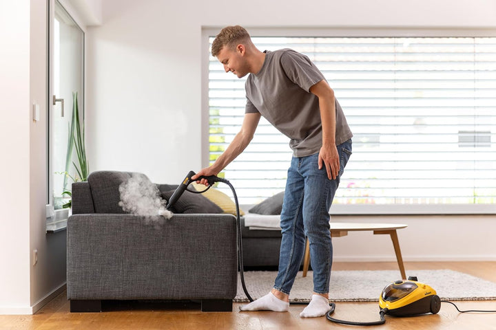 WAGNER Power Steamer 915 E, multifunktionaler Dampfreiniger mit 18 Zubehörteilen, Dampfdruck 3,5 bar