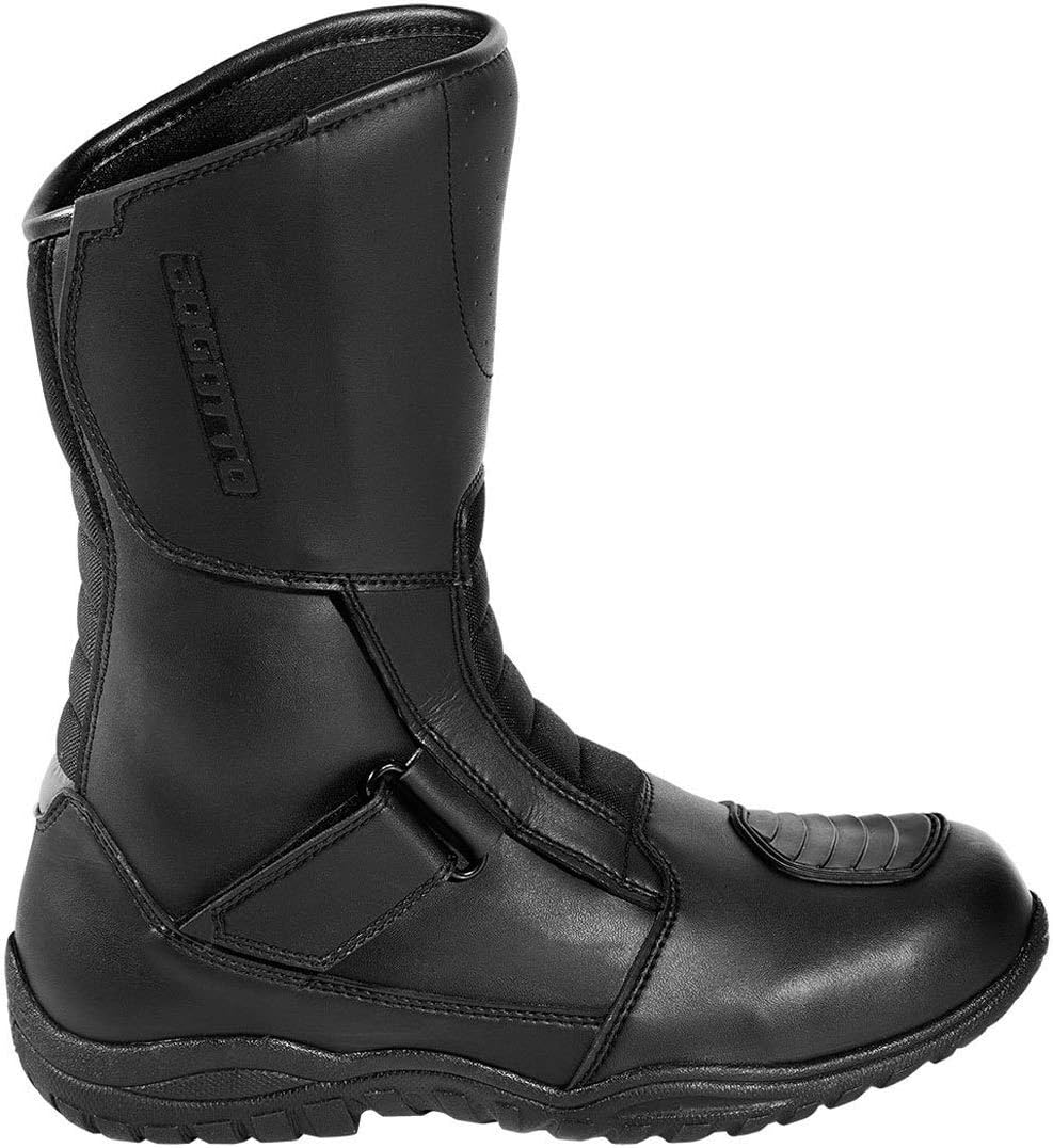 Bogotto Tour-X Motorradstiefel, schwarz, 37 37 EU Schwarz, 37 EU Schwarz