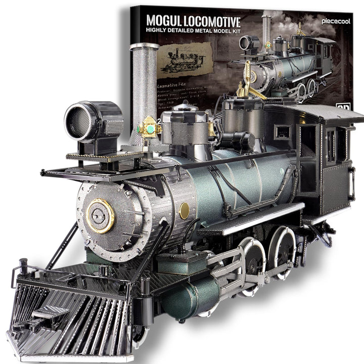Piececool 3D Puzzle Metall, Zug für Modellbausatz Erwachsene, 3D-Puzzles zu Bauen, BAU, Bastel-Kits,