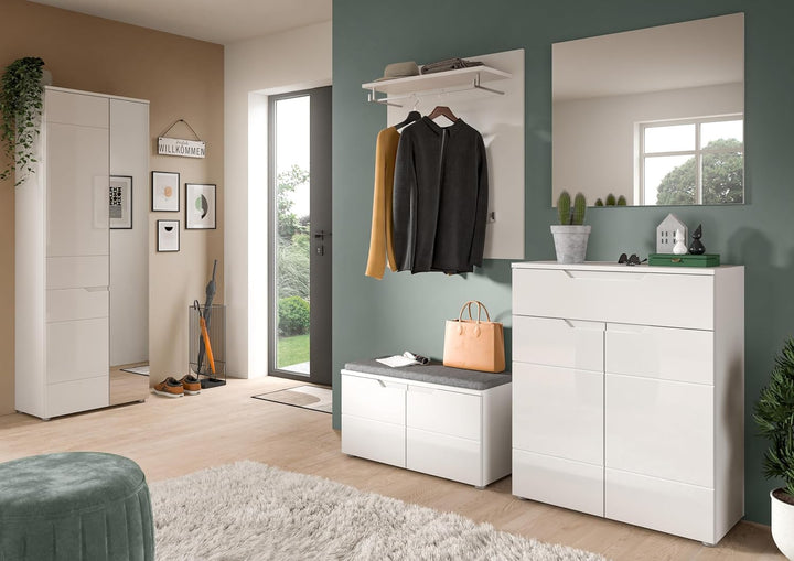 xonox.home Garderobe Solero Wandpaneel Paneel Wandboard Wandgarderobe Garderobenwand Garderobenpanee