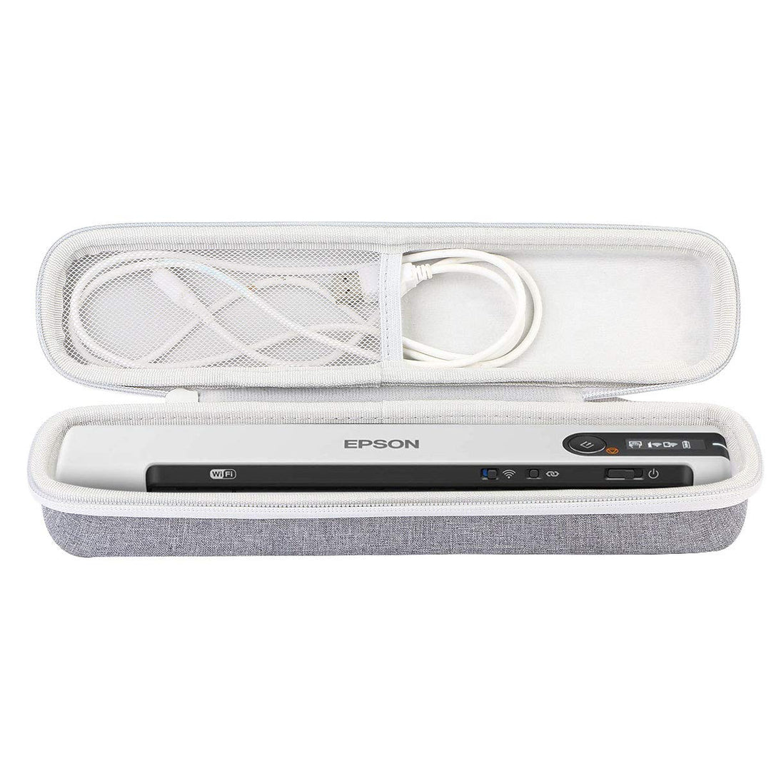 co2CREA Hart reiseschutzhülle Etui Tasche für Epson Workforce ES-50 ES-60W DS-70 DS-80W Tragbarer Sc