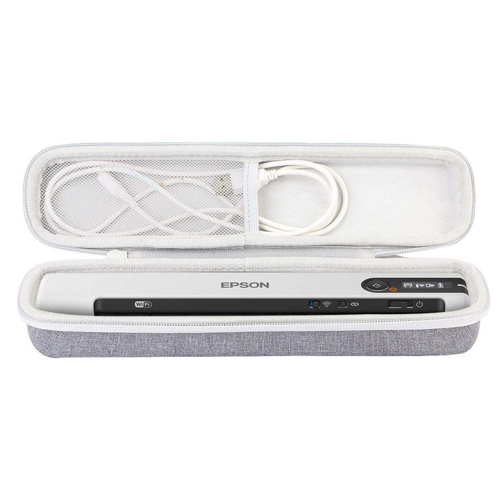 co2CREA Hart reiseschutzhülle Etui Tasche für Epson Workforce ES-50 ES-60W DS-70 DS-80W Tragbarer Sc