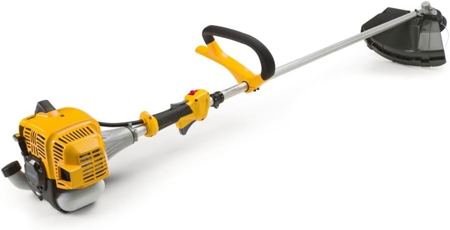STIGA BC 545 Benzin-Rasentrimmer, 42,7 cm³, 45 cm – Tap&amp;Go-Doppelfadenkopf, 3T-Messer 42.7cc (Bügelg