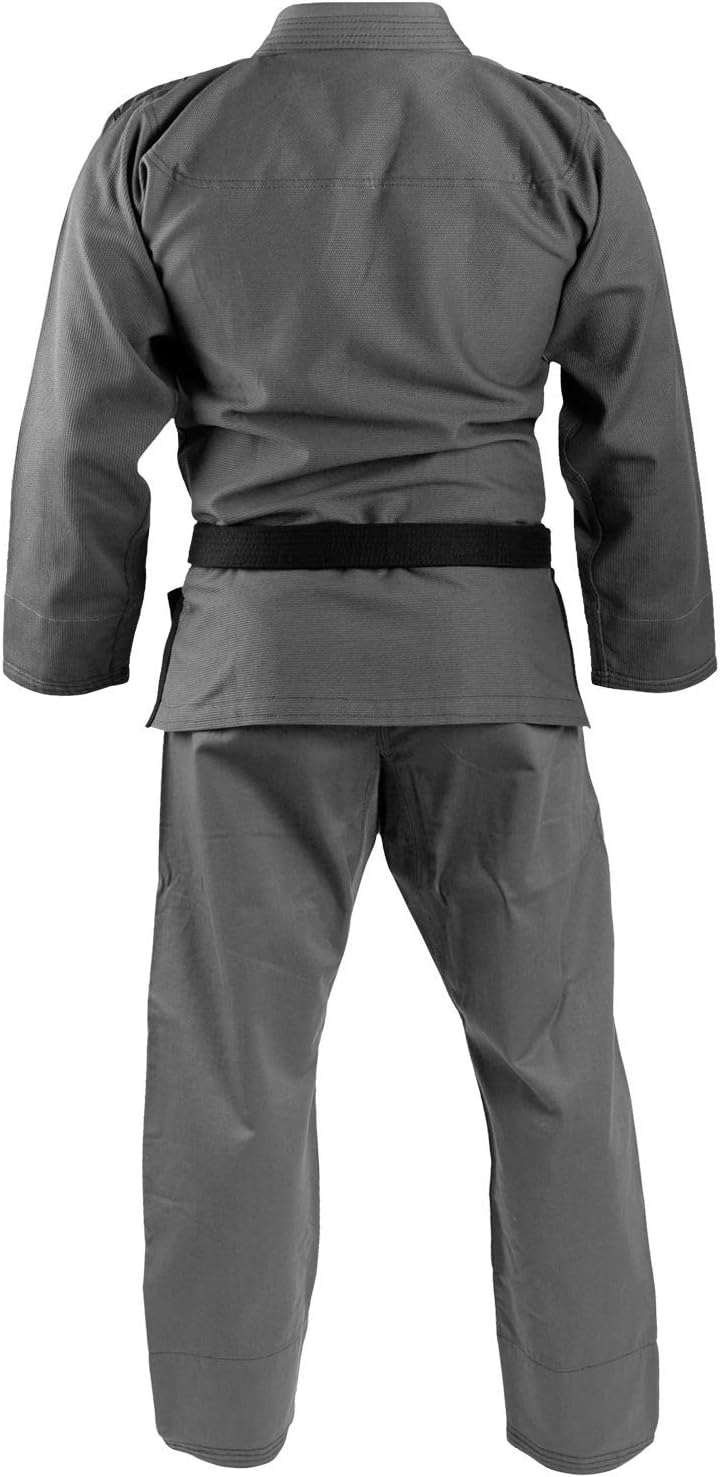 Venum Herren Contender Evo BJJ Kampfanzug Dunkelgrau A5, Dunkelgrau A5