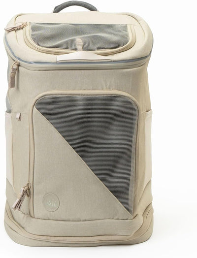 LucyBalu® HOP-ON Premium Katzenrucksack mit Fenster | Katzentransporttasche | Katzenbox | Katzen Tra