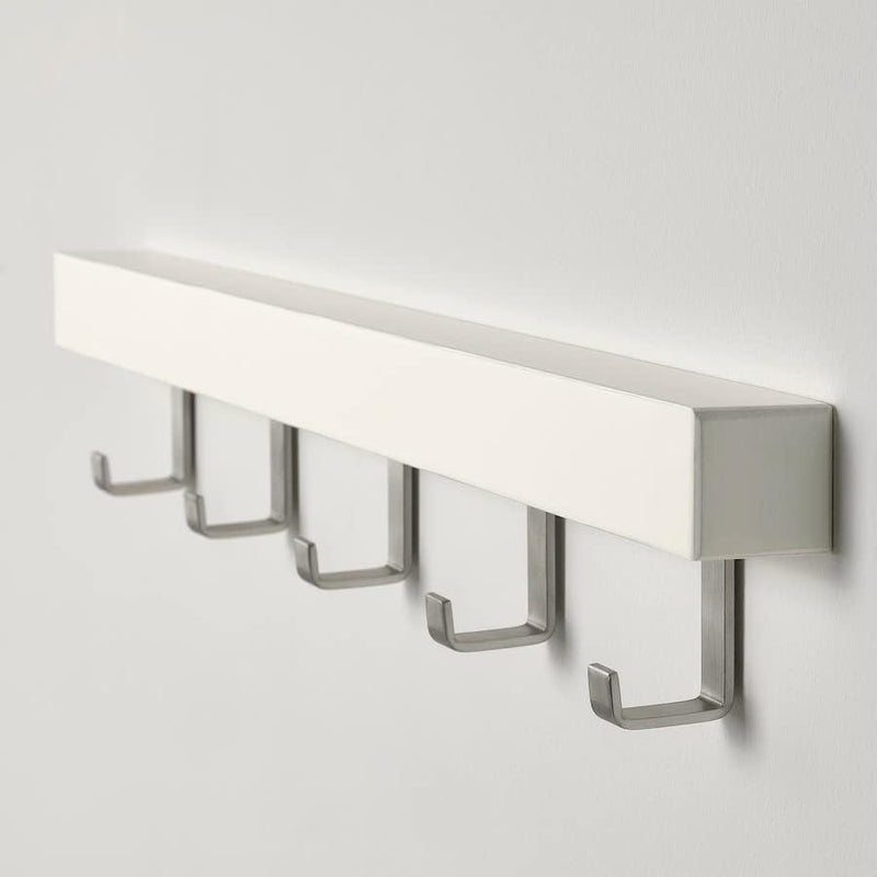 Ikea TJUSIG Wandaufhänger für Tür/Wand, 60 cm, Weiss