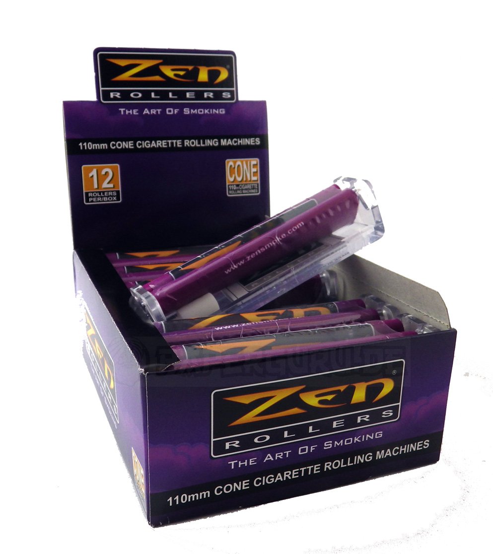 Zen konische Drehmaschine 110 mm! Für King Size Papers! 1 Box (12x) Drehmaschinen