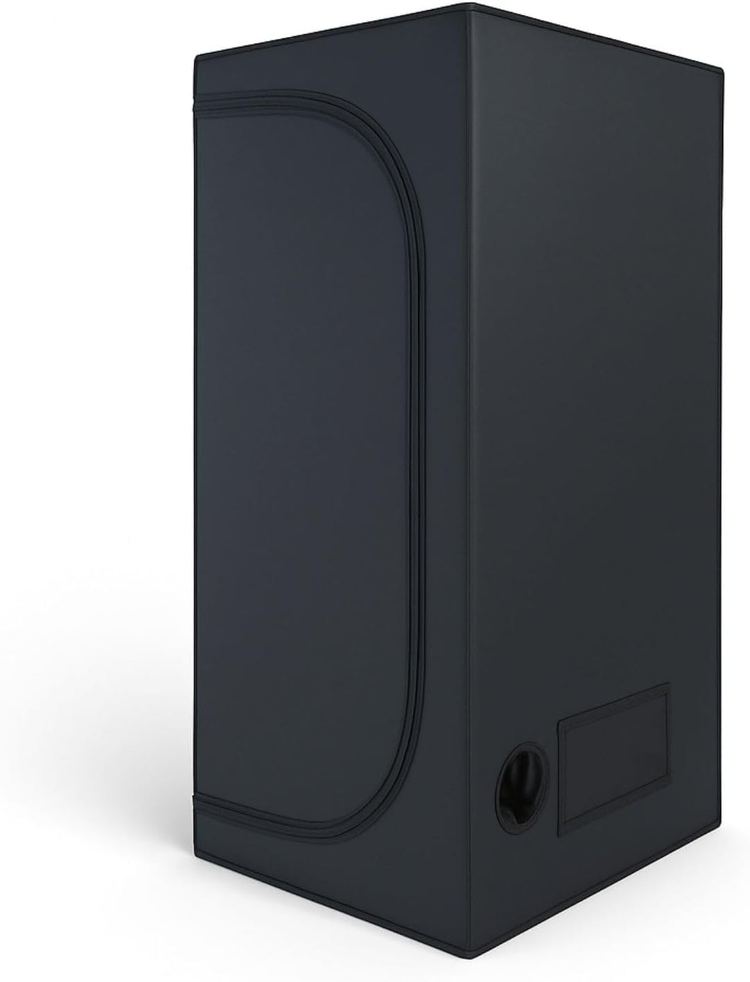Weedness Grow Box für Indoor Zucht 40x40x140 – Lichtdicht mit hoher Reflektion Zuchtzelt Growschrank