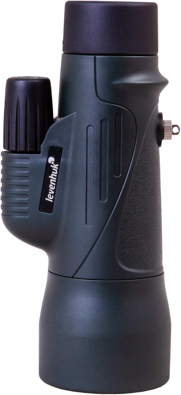 Levenhuk Wise PRO 10x50 Wasserdichtes BaK-4 Fernrohr mit 2 m Nahfokus — Kann mit Brille Verwendet We