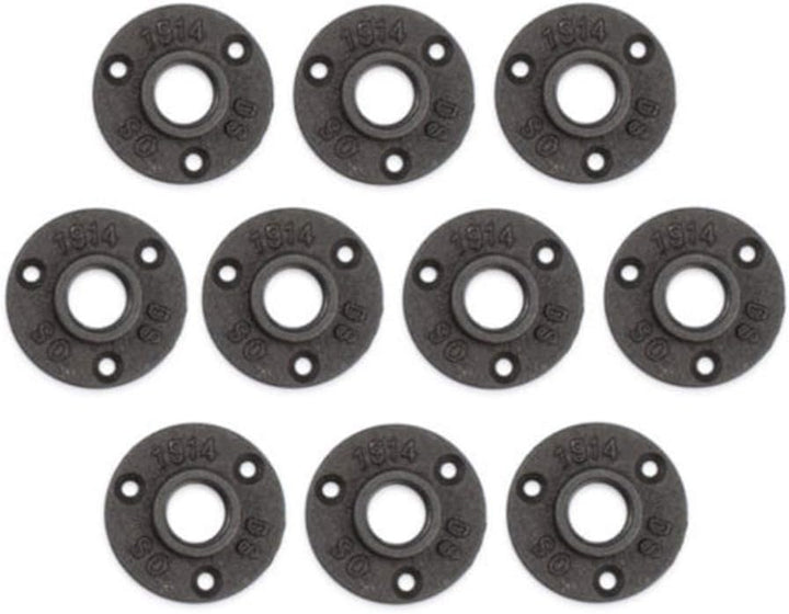 UKCOCO 10 Stück 1 Herdplattenspaltabdeckung Metallhalter Möbelflansch Selber Machen Industriell Bode