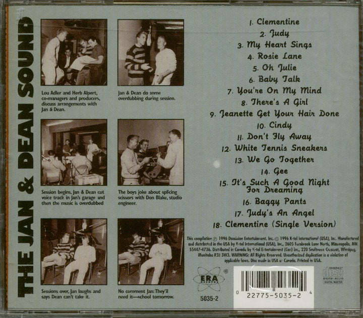 Jan & Dean, Audio-CD