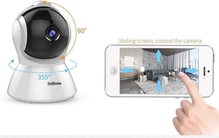 Sricam SH025 ITALIA motorisierte Kamera wifi Hotspot p2p free