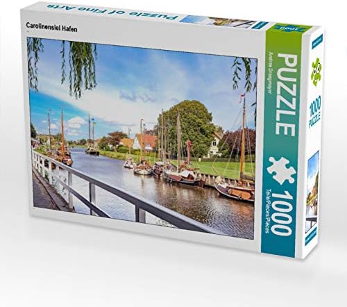 CALVENDO Puzzle Carolinensiel Hafen 1000 Teile Lege-Grösse 64 x 48 cm Foto-Puzzle Bild von Andrea Dr