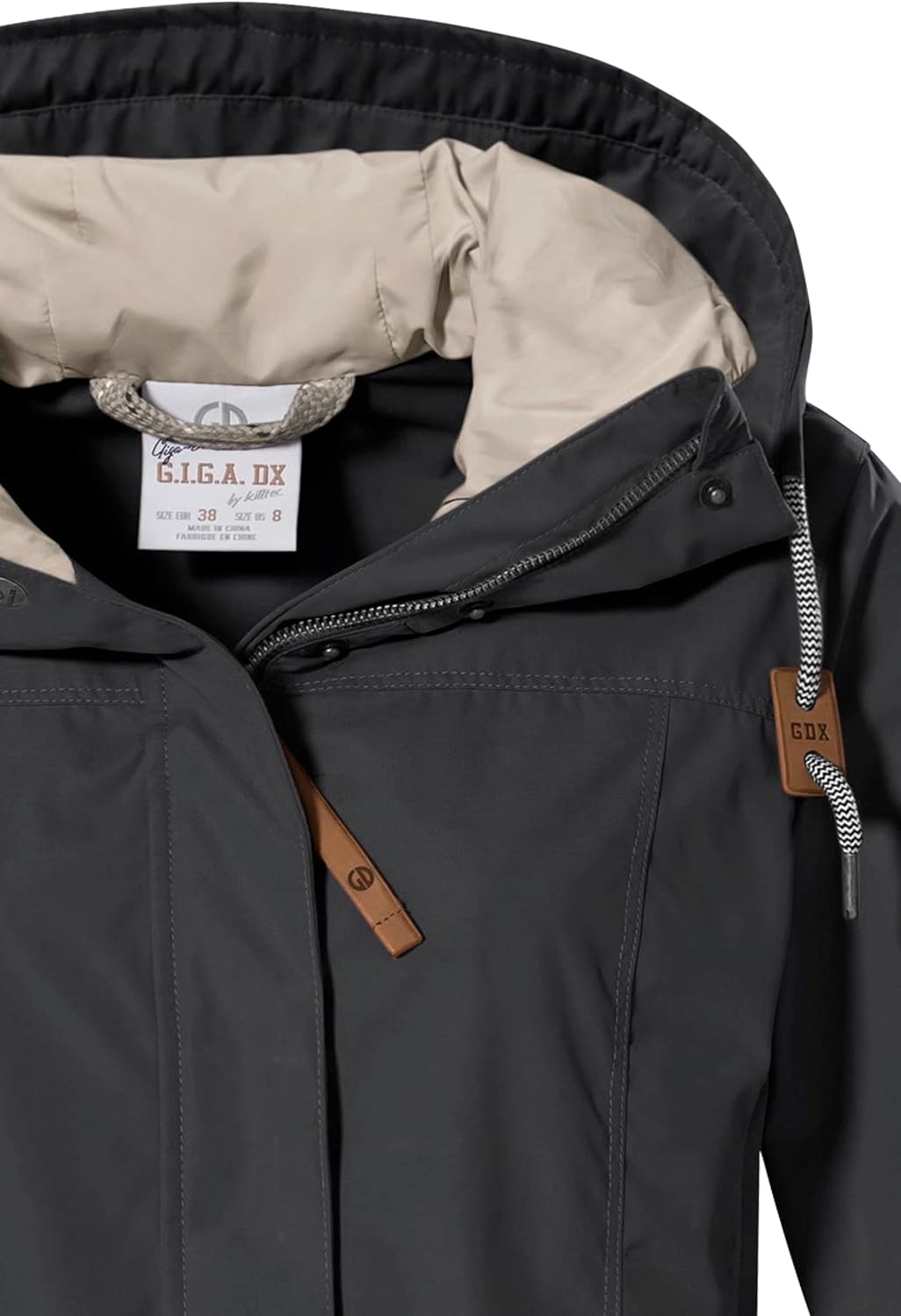 G.I.G.A. DX Damen Gs 7 Wmn Jckt Funktionsjacke/Outdoorjacke mit Kapuze 36 dunkelnavy, 36 dunkelnavy