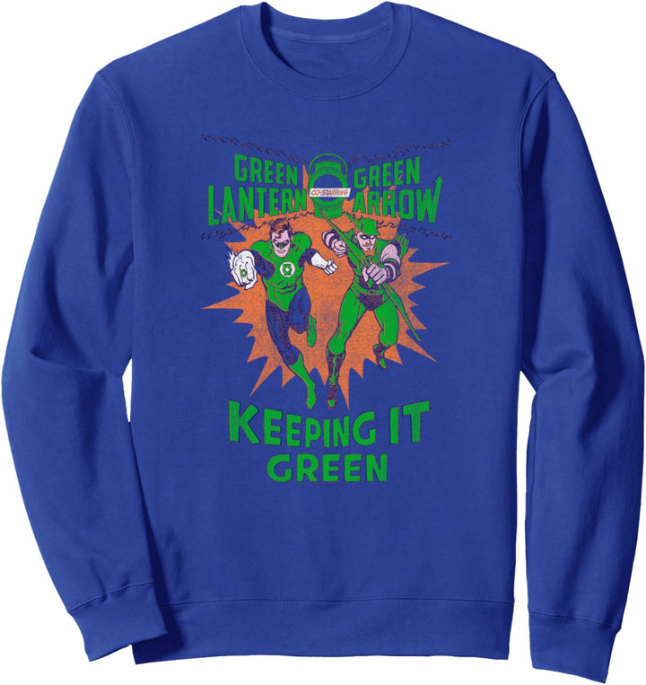 Green Lantern Keeping It Green Sweatshirt
