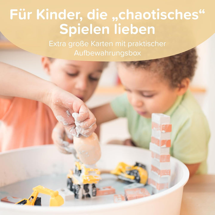 Inspire My PLAY - 30 x sensorische Spiel-Aktivitätskarten - Inspiration für kreative Spielaktivitäte