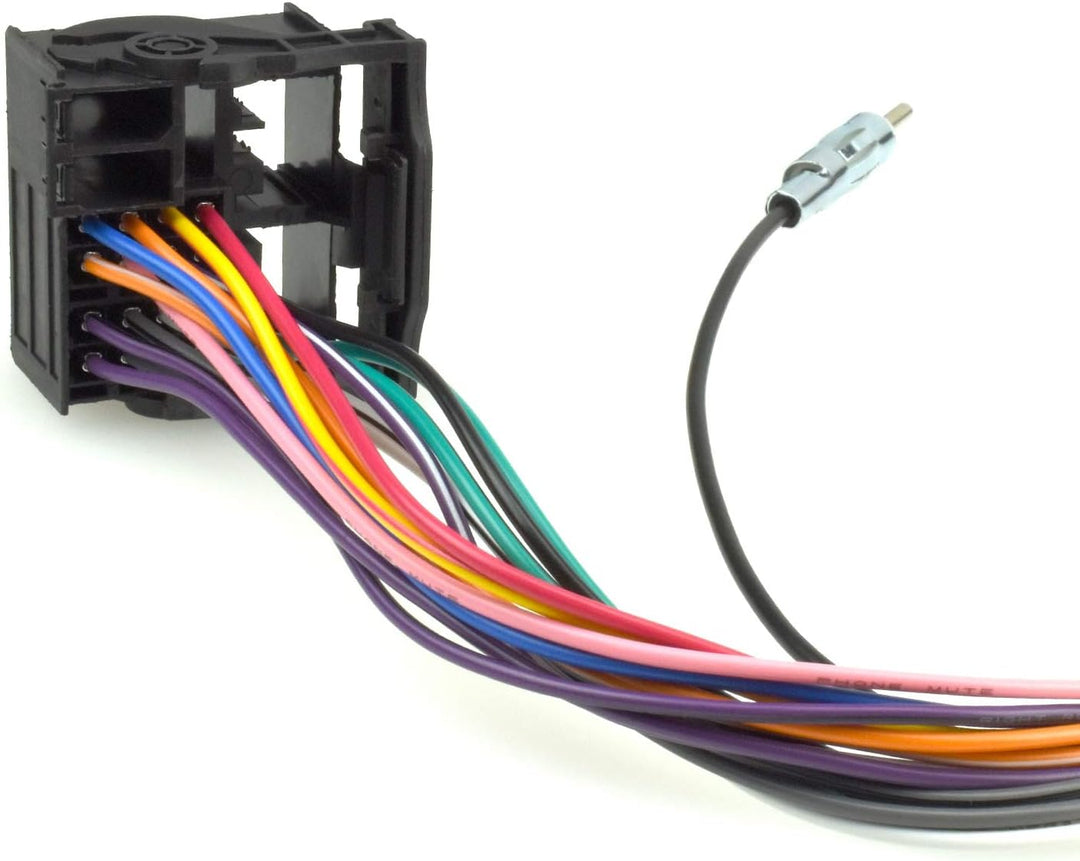 Quadlock Verlängerungskabel 6,5m kompatibel mit BMW 3 E46, 5 E39, X5 E53 (inkl. Antennenverlängerung