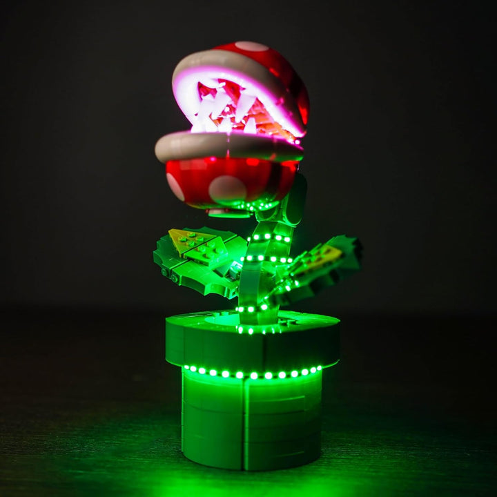 BrickBling Led Licht Set für Lego 71426 Piranha Plant (Kein Lego), Dekorationsbeleuchtungsset für Le