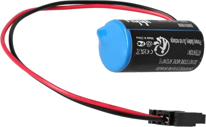 vhbw Batterie Ersatz für Mitsubishi B9670-MC, A6BAT, A6BAT-MRBAT. für Steuereinheit (1700 mAh, 3,6 V