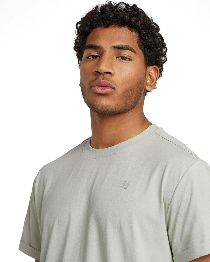 G-STAR Herren Lash Jersey T-Shirt S Grau (Gs Mercury D16396-b353-g987), S Grau (Gs Mercury D16396-b3