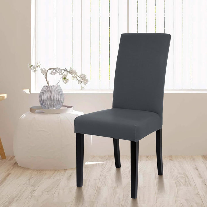Yugarlibi Stuhlhussen 4er Set Stretch Stuhlhussen Schwingstuhl Elastische Hussen Stuhlbezug Abnehmba