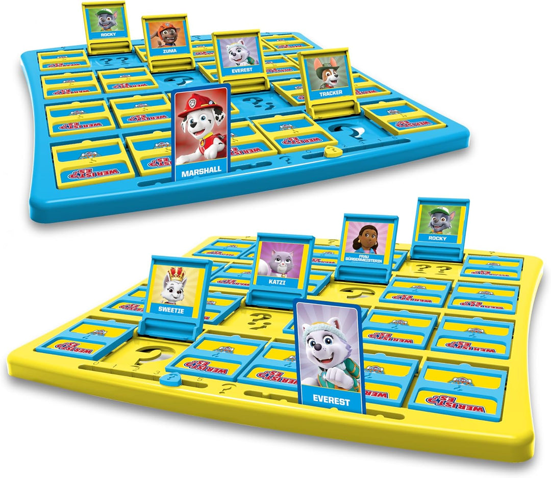 Winning Moves Wer ist es? Paw Patrol Edition - Wer ist es Spiel Paw Patrol Brettspiel für Kinder - F