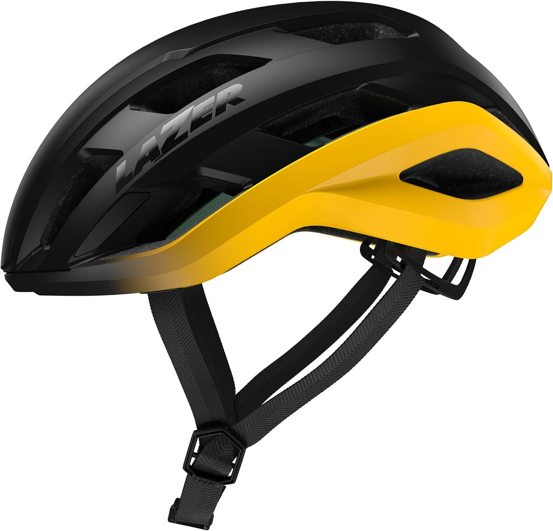 Lazer Strada KinetiCore Helm gelb/schwarz S | 52-56cm, S | 52-56cm
