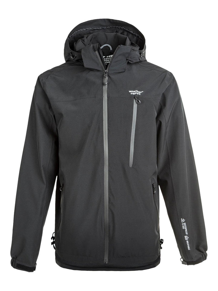 WEATHER REPORT Herren Delton Regenjacke S 1001 Black, S 1001 Black