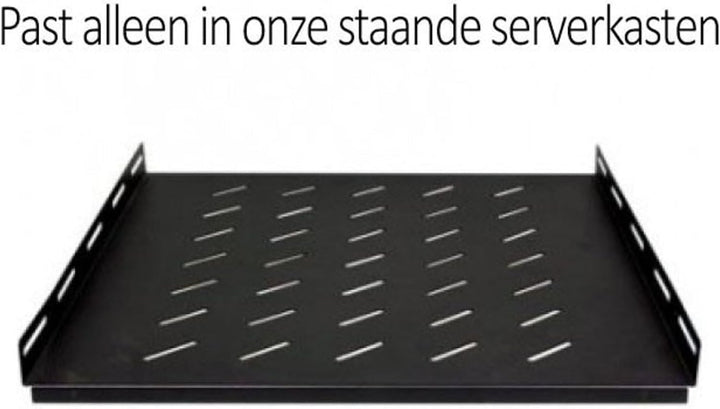 DSIT 19 Zoll Fachboden für 800mm Tiefe Serverschränke - 1 HE - Traglast 60 kg, 800mm Tiefe
