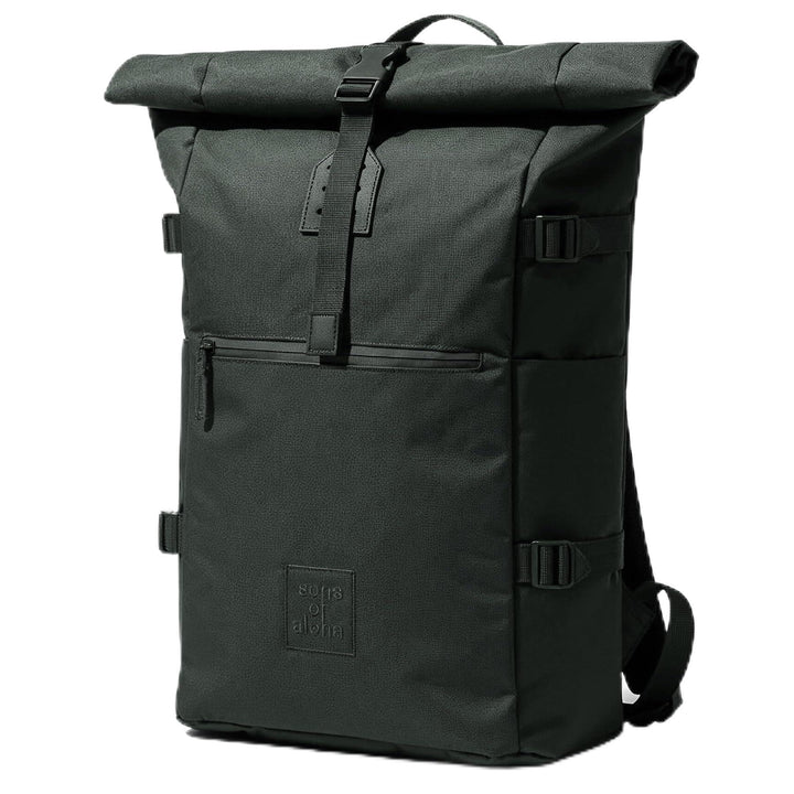 Rucksack Kane Roll-Top Kurierrucksack XL gross - PET recycelt, wasserabweisend - Wander-Rucksack Lap