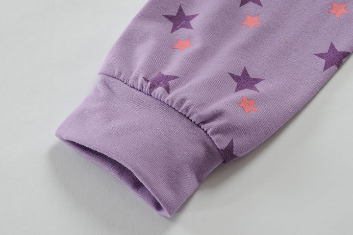 EULLA Kinder Schlafanzüge Mädchen Langarm Winter Pyjama Set Baumwolle Meerjungfrau Einhorn Prinzessi